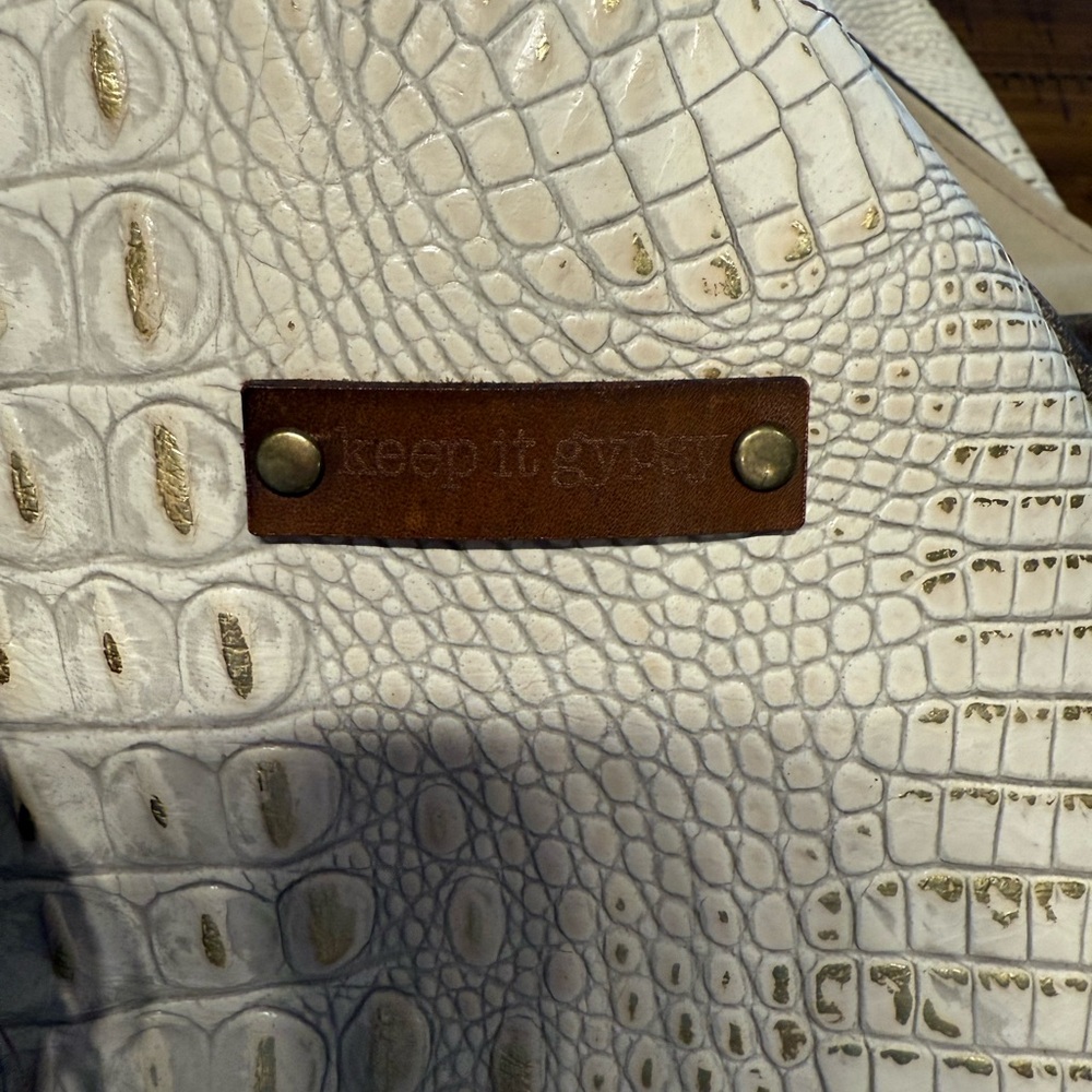 Stylish Beige and Brown Fringe Shoulder Bag - Picture 13 of 13